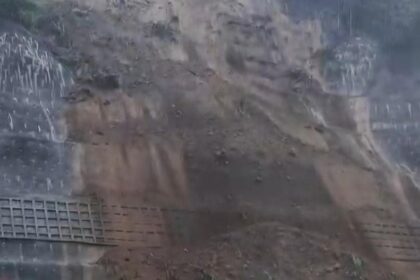 Longsor Terjadi di Proyek PLTA Upper Cisokan, Material Tanah Turun dari Perbukitan