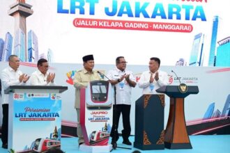 Nindya Karya Kawal Pembangunan LRT Jakarta Fase 1B hingga Siap Beroperasi
